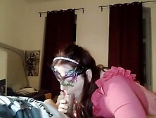 Comforting Stepdaddy's dick with my hand & wet mouth HD