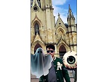 Outing with my Step-cousin on Halloween