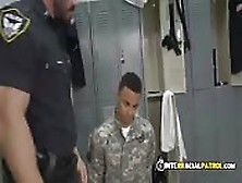 Gay Policemen Take Thug To Their Spot