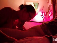 Slow Sensual Bj Gaming Interruption Blooper and Facial