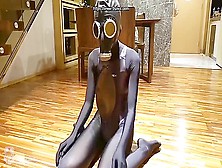 Zentai 004 Zentai+Bondage+Multilayer Hood+Gasmask