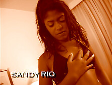 Sandy Rio: Exotic Cutie Drilled Hard by 2 Large Rods