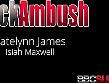 Super Sexy sexy! Amateur Short Haired Dark Haired Katelynn James Loves Her 1st big black dick!