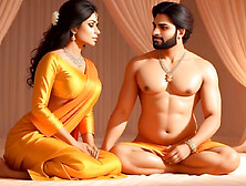 Indian aunt cartoon fantasy with some hardcore action featuring Rozestybypass99