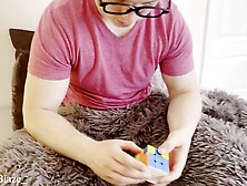 Mój przyrodni brat nauczył mnie układać kostkę rubika,  a później go wyruchałam - POLSKIE