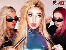 Watch angelic Lady Lazarus and Darcy Diamond's video