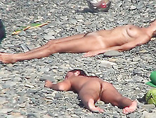 Sexy Nudists Are Posing And Lying Naked