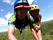 Female's small tits trailer