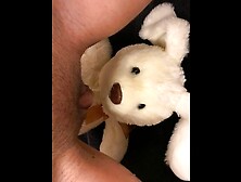 Point Of View Massive Clit Piss On Plushie Toy