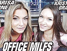 Kristina Grace And Klarisa Leone - Office Milfs