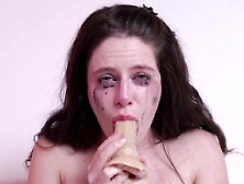 Jane Royal deepthroat gagging video