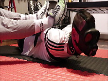 Tight Soccer Hogtie