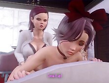 Dominant Shemale MILF fucks Sissy Boy - 3D Animated Anal Sex