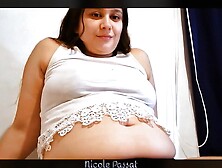 Chubby Belly Nicole Is Getting Rounder From Fatty Snacks