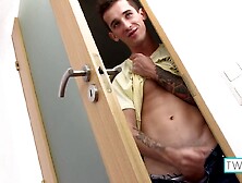 Tattoed Boy Noah A Pounds Slim Xander H Until They Cum!