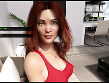 Inexperienced busty babe going on an adult journey