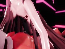 Azur Lane - Amagi Pussygrind & Cowgirl [4K Uncensored Hentai]