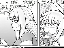 Cum thirsty chicks are craving for hard prick in this comic