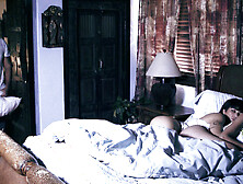 Horny Stepdad Fucks Teen GF in Front of Stepdaughter. . . . . . . . . . . . . . . . .