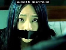 Chinese Girl Tape Gagged