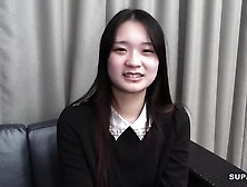 Cute Japanese Teen In Hotel Room