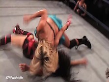 Su Yung,  Sis V.  Amanda Rodriguez,  Amy Love,  Cwf Mid-Atlantic Wrestling