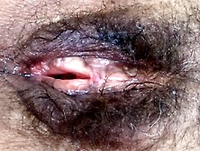 I exhibit my tgirl shaggy twat after being permeated by a biggest ramrod