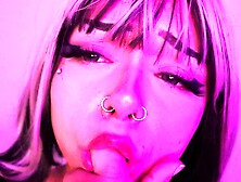 Ahegao Hot Bitch With Dildo