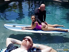 Dark-haired nympho Lela Star cheats on her husband