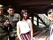 Thai Army and Village Girls