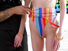 Playgirl Mackenzie Moss Gives Some Raw Love To A Coarse Dick!