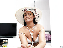 Arwen - Hungarian GILF Interracial POV BBC Blowjob