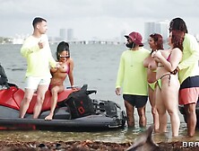 Dwayne Foxxx, Natasha Nice And Alexis Fawx - Interracial Gangbang Video