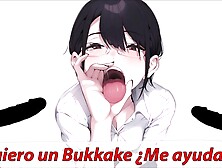 JOI Audio Inmersivo. Estás en un Bukkake, voz española.