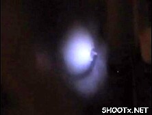 Stunning brunette Tanya gets her slit tamed