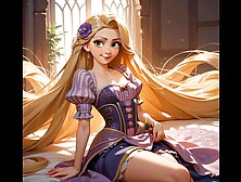 Rapunzel luna de miel hentai cachondo.