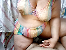 BBW Chubby Bhabhi and big Ass Big Boobs neighbor can't stay away from me when she's home alone while her husband is at work