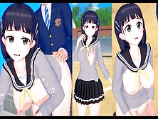 【Sao 桐ヶ谷直葉】コイカツ！エロアニメ動画(3Dエロゲーム 版権キャラカード). Mp4