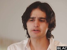 BLACKED Cheating slender Blonde Scarlett devours Jax' big black dick