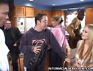 Busty Blonde Alicia Interracial Banging