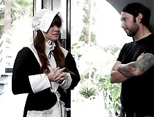 Hardcore fucking with natural tits Amish neighbor Alison Rey