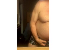 Amateur Fat Stepdad Is Posing Naked In Front Of The Camera