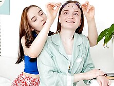 Erika Mori and Angie Swanson are enjoying face sitting so much