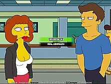 Vamos comer a lisa? Simpsons porno #one