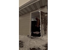 Showing Off for the Neighbors Outdoors