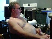 Aussie Grandpa Cums