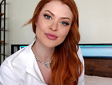 Sexy Redhead College Co-Ed Elly Clutch Seduces Her Tutor