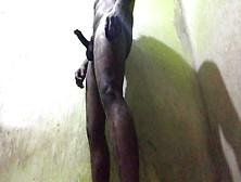 Indian Boy Playing Dick