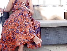 Selena's Sexy Outdoor Oral Games