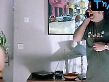 Candela Pena Breasts,  Underwear Scene in Descongelate!